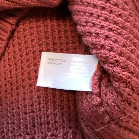 Duluth Rust Brown Floral Appliqué Cardigan Sweater L - Picture 9 of 9